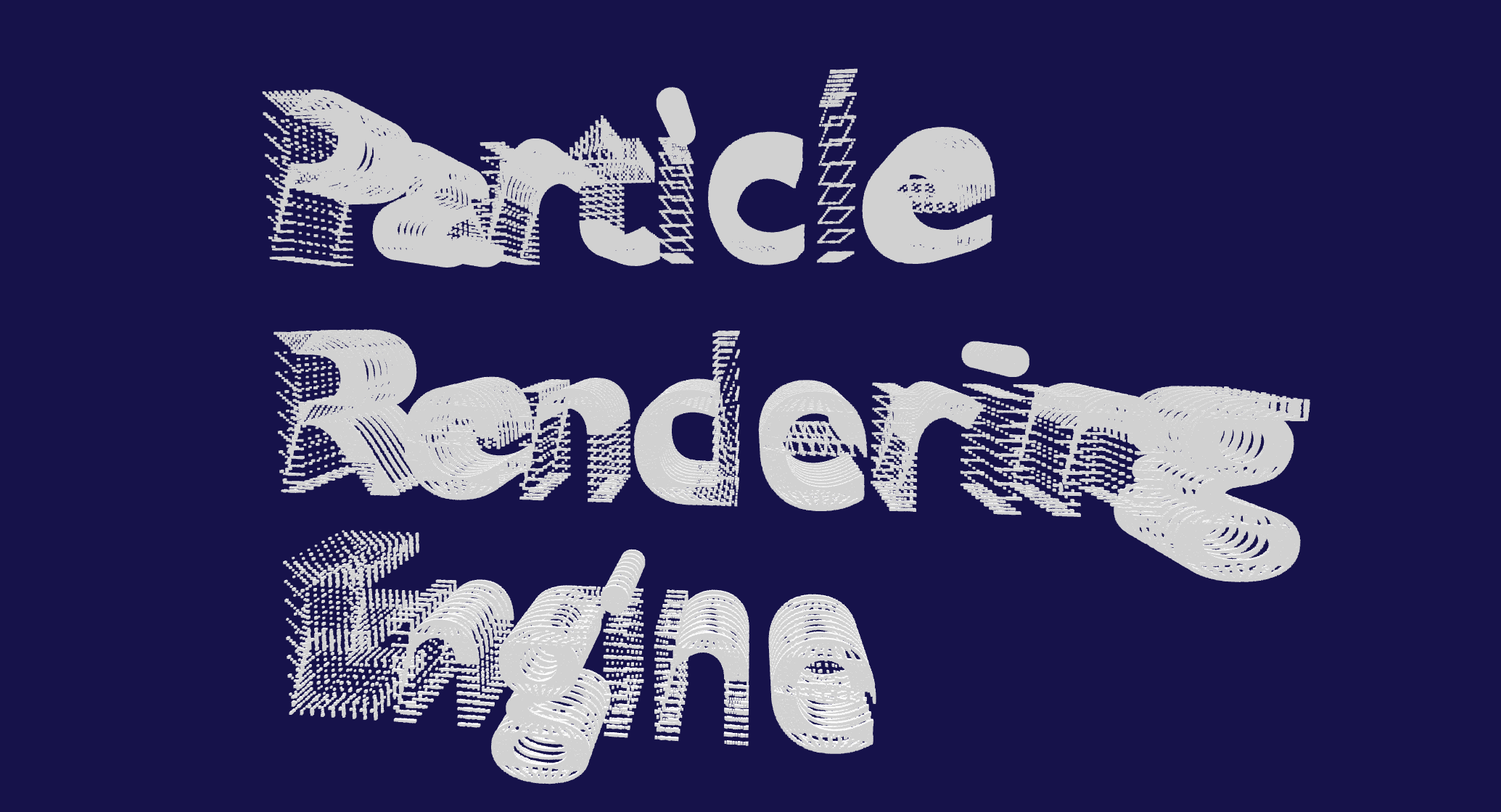 Particle Rendering Engine
